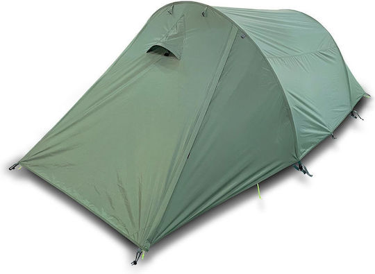 Rockland Camping Tent Igloo Green with Double Cloth 3 Seasons for 3 People 320x180x130cm
