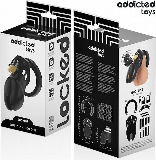 Addicted Toys Κλουβί Πέους σε Μαύρο Χρώμα