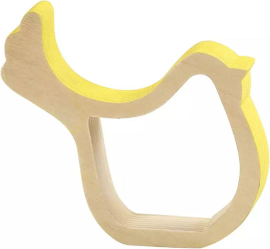 Holz-Küken Höhe 13 cm 2 Stück