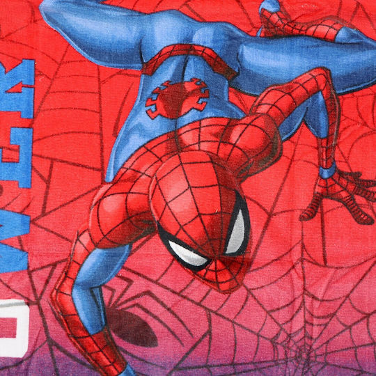 Poncho Junge Spiderman-ye18268-rot