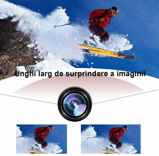 32GB Екшън камера HD (720p) Водоустойчива (с Калъф) Златиста