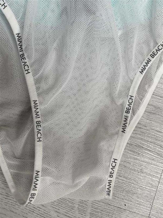 Long Men's Swimwear Shorts Gray