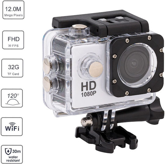 Action Camera HD (720p) Underwater (with Case) Black