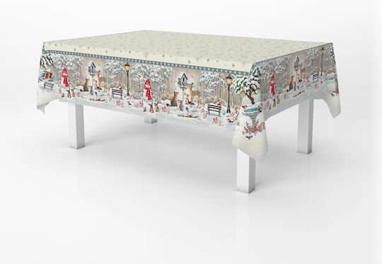 Față de masă de Crăciun 140x180 Vassiliadis Joy Silver 854