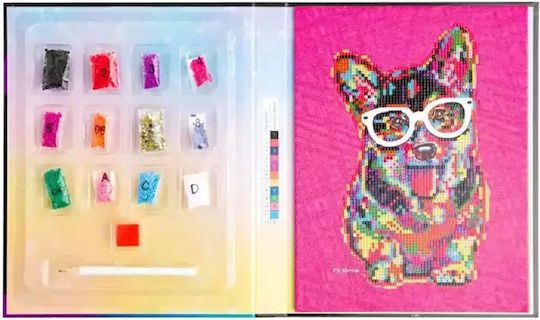 Hinkler Κατασκευη Με Κρυσταλλους Σκυλος - Crystal Creations: Pd Moreno Corgi In Glasses Cc-26 Hinkler