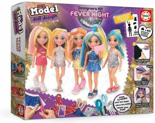 Set Creativ Educa My Model Design Păpușă Noapte Frenetică