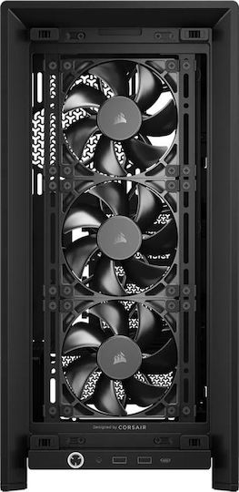 Corsair Frame 4000D RS Gaming Midi Tower Κουτί Υπολογιστή με Πλαϊνό Παράθυρο Μαύρο