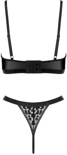 Σετ Εσωρούχων Kotek 2-pcs Set Μαύρο Tp100