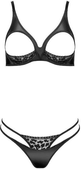 Σετ Εσωρούχων Kotek 2-pcs Set Μαύρο Tpo100