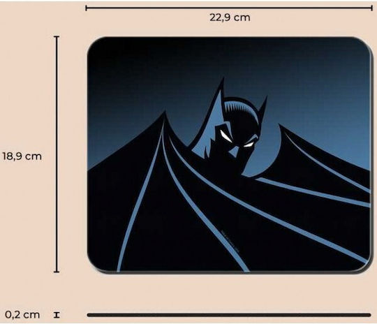 ERT Group Batman 002 Mouse Pad (220mm) Μαύρο WMPBATMAN002