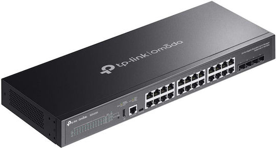 TP-LINK Omada SG5428X Managed L3 Switch with 24 Gigabit (1Gbps) Ethernet Ports and 4 SFP Ports