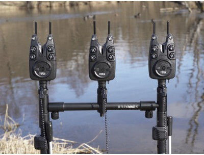 Adjustable Buzzbar Delphin Fleximag Buzz XL 25 35 Cm 3 Fishing Rod Holders Magnetic