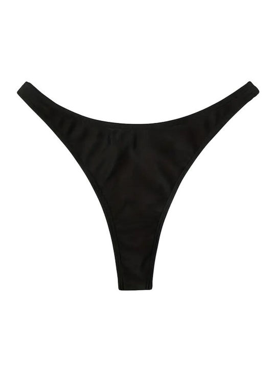 Bikini String Μαύρο