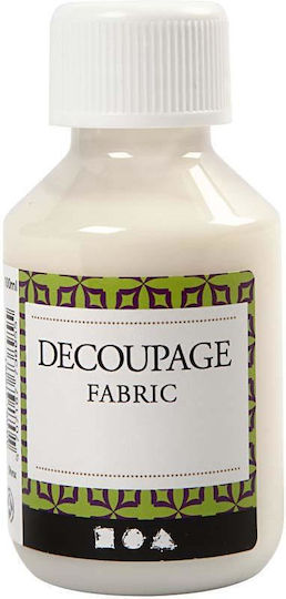 Κόλλα Decoupage Glitter Ασημί