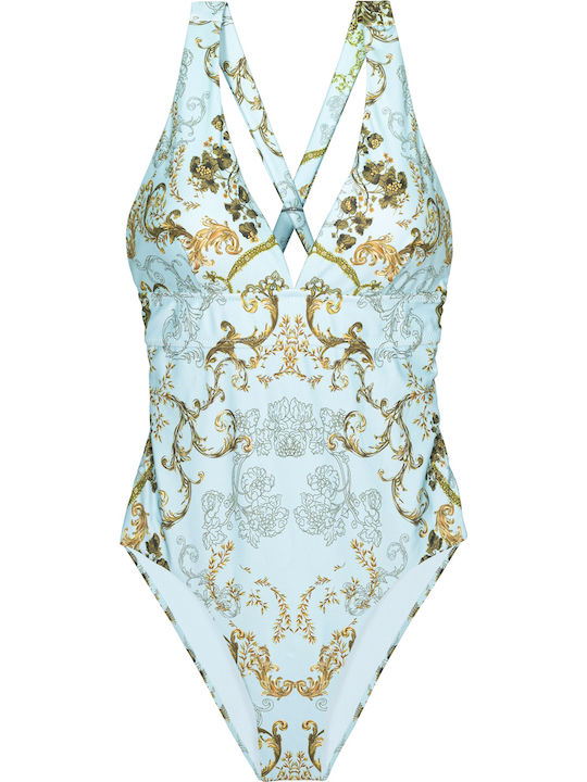 One Piece Swimsuit with Removable Padding for Large Bust