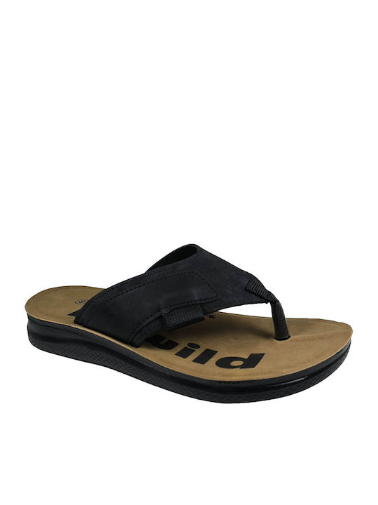 Herrensandalen in Schwarz Farbe