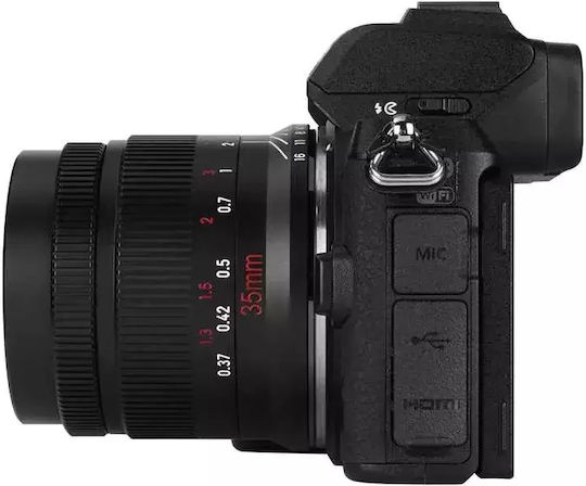 7artisans Crop Camera Lens 35mm f/0.95 Photoelectric Steady for Nikon Z Mount Black