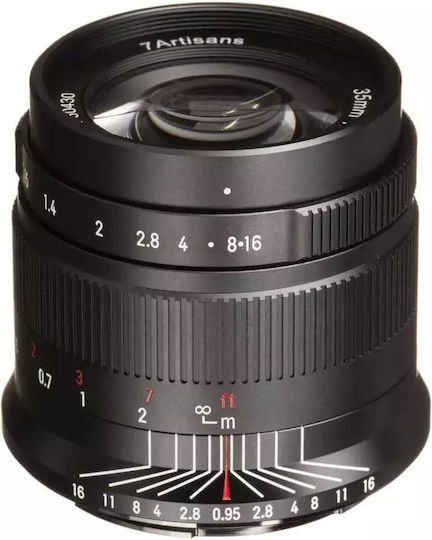 7artisans Crop Camera Lens 35mm f/0.95 Photoelectric Steady for Nikon Z Mount Black