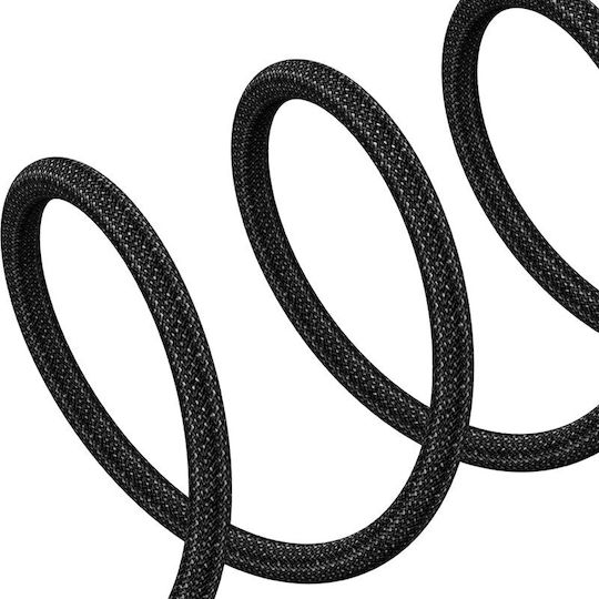 Baseus Gem Braided la Cablu Lightning 20W Negru 2m (P10373001111-01)