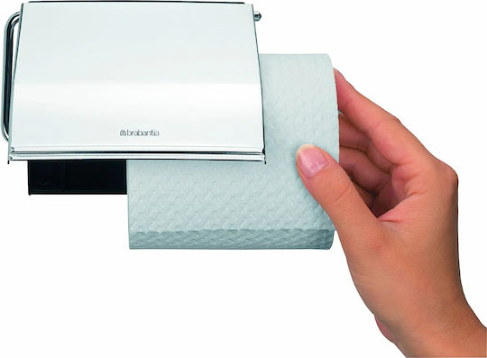 Brabantia Държач за хартия Пластмаса Сребрист