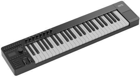 NUX Midi-Tastatur mit 49 Tasten Schwarz