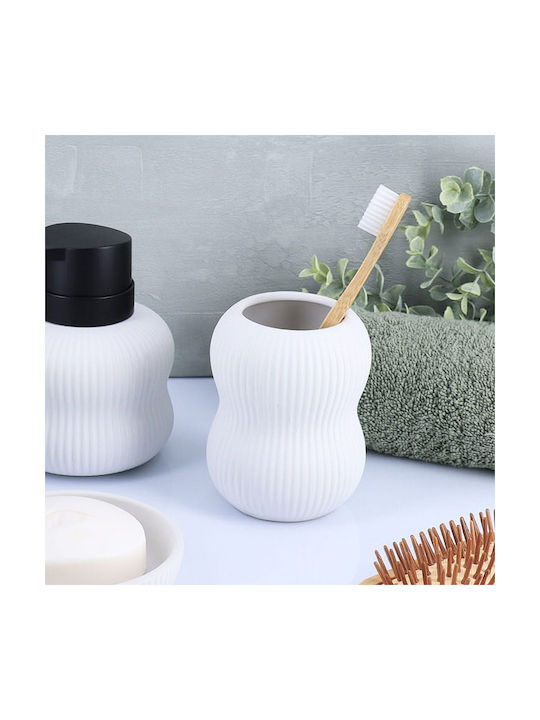 Atmosphera Tabletop Cup Holder White
