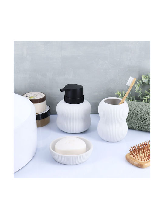 Atmosphera Tabletop Cup Holder White