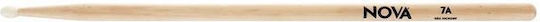 Vic Firth Hickory Μπαγκέτες Ντραμς Nova 7A με Σχήμα Μύτης Oval