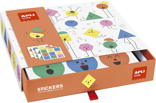 Apli Autocolante Geometric Emotions pentru copii de 3+ ani+ ani