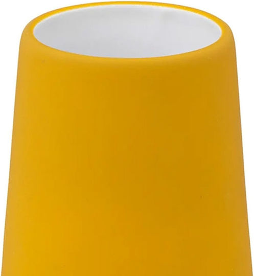 5Five Tabletop Cup Holder Ceramic Yellow