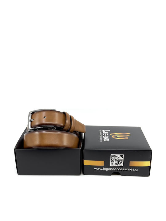 Men's Belt Leather White