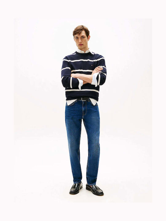 Men's Jeans Pants with Relaxed Tapered Fit Royal Blue