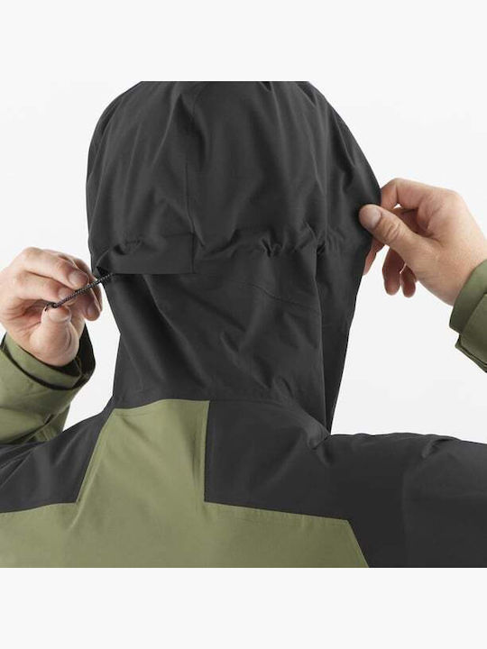 Jacke Wasserdicht Black