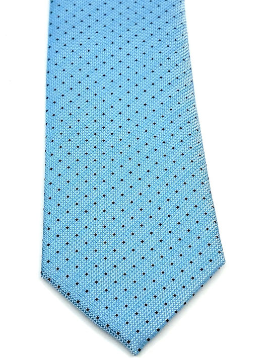 Legend Accessories Σετ Ανδρικής Γραβάτας με Σχέδια σε Τιρκουάζ Χρώμα