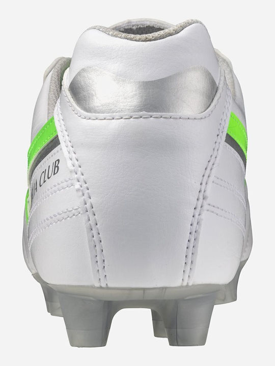 Mizuno Morelia Ii Club Ποδοσφαιρικά Παπούτσια με Τάπες Λευκά