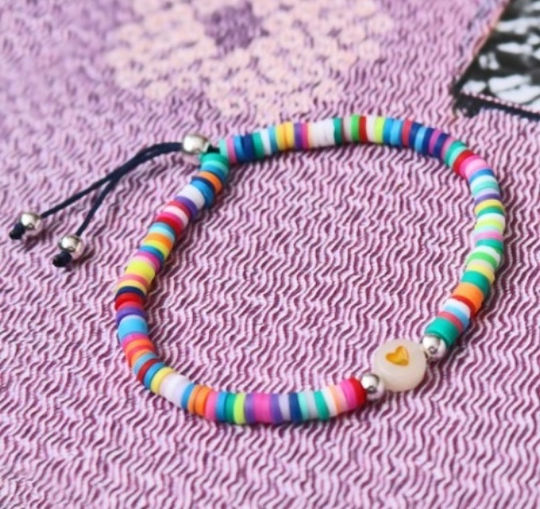 360 Stück 6mm Scheibenperlen Polymer Clay Mix Farbe