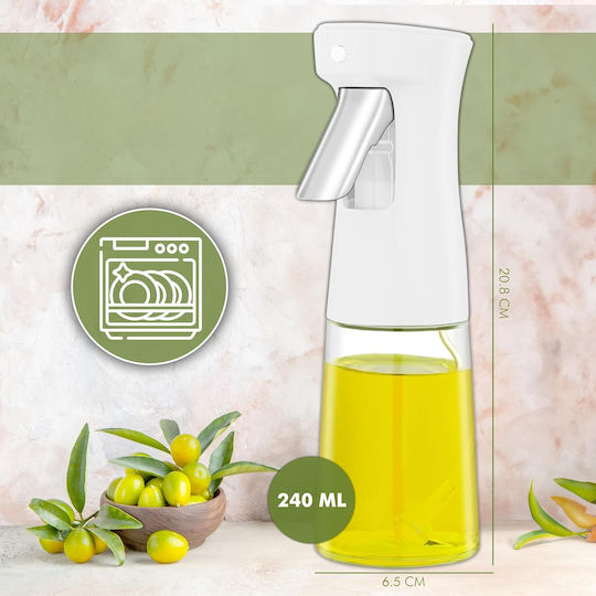 Elevaire Δοχείο Λαδιού Σπρέι Γυάλινο 240ml