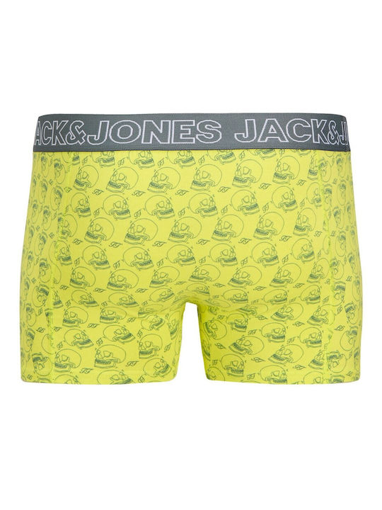 Herren Boxershorts Safety Yellow 5Packung