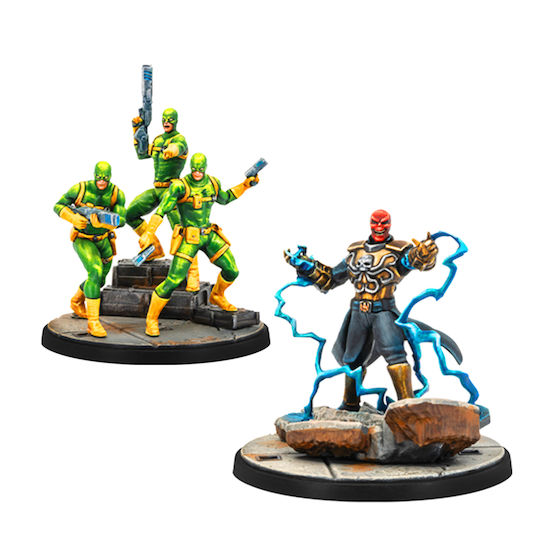 Marvel Crisis Protocol Red Skull & Hydra Troops Exp