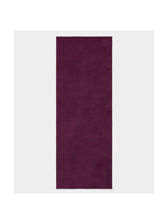 Manduka Πετσέτα Στρώματος Equa Yoga Towel Acai 183 X 67 Cm 400 G