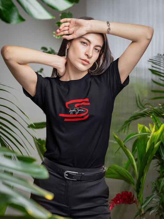 Senna W T-shirt Black