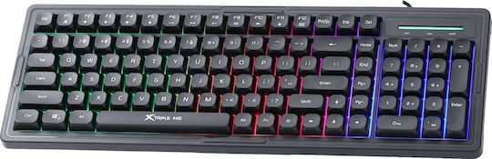Xtrike Me KB-309 Gaming Μηχανικό Πληκτρολόγιο με RGB φωτισμό (Αγγλικό US)