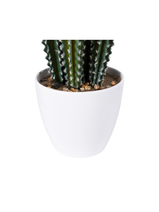 Artificial Plant in Pot Cactus Green 71cm GloboStar