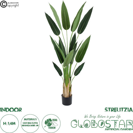 Bird of Paradise in Potted Plant 140cm GloboStar