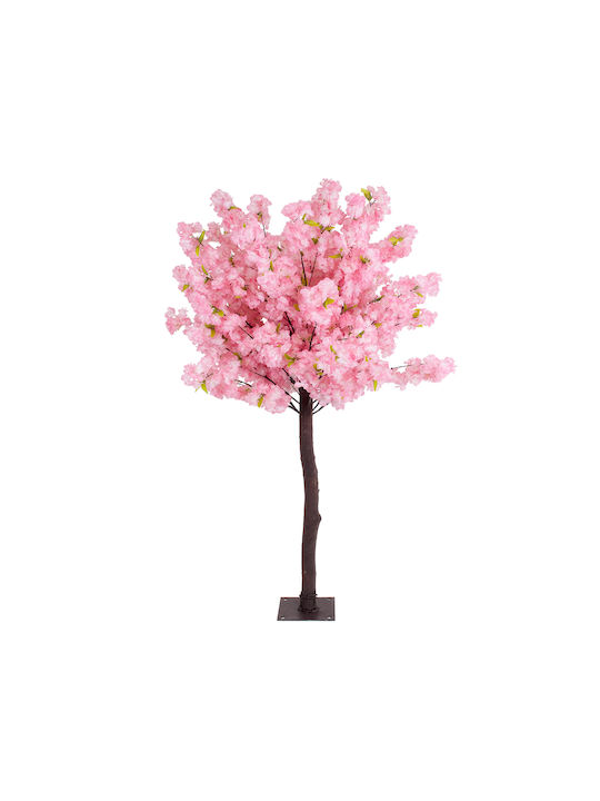 Arbore Artificial de Exterior Cireșe Roz 160cm GloboStar