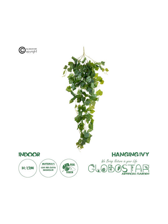 Ramură Decorativă Artificială Ivy Green 120cm GloboStar