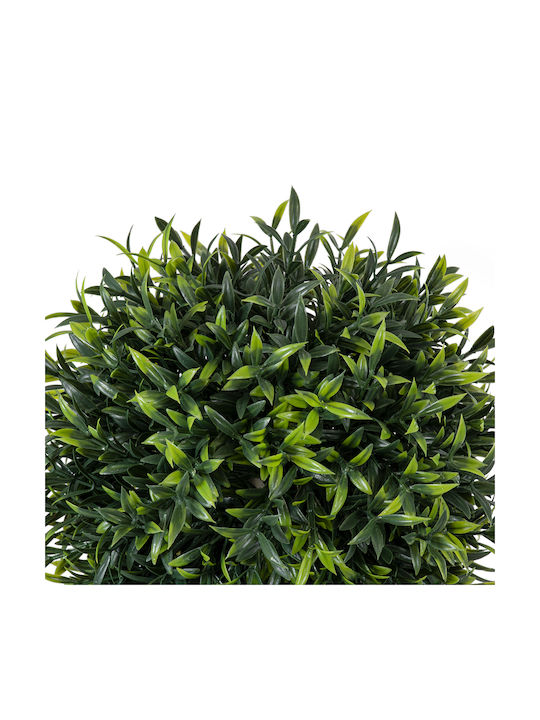 Künstliche Pflanze im Töpfchen Ficus Lyrata Beige 35cm GloboStar