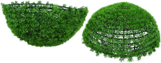 Artificial Shrub Grass Green 58cm in Box GloboStar