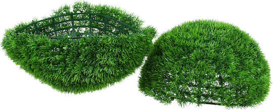 Künstlicher Strauch Gras Grüner 38cm GloboStar