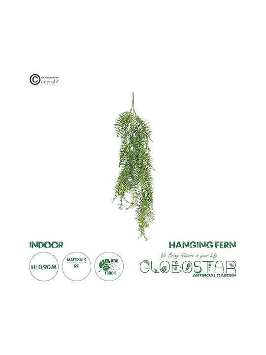 Decorative Artificial Plant Fern Green 90cm in Box 50pcs GloboStar